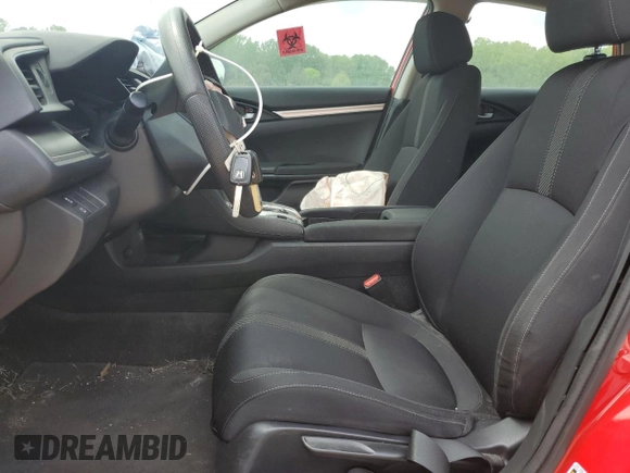 2017 Honda Civic LX with VIN 2HGFC2F51HH557198, listed as a Copart auction lot 53792675 with 57,311 mi miles and Clean Title. Bid and sale history available at DreamBid. Image 7.