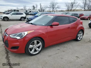 2015 Hyundai Veloster with VIN KMHTC6AD4FU229741, listed as a Copart auction lot 44585985 with 124,790 mi miles and Clean Title. Bid and sale history available at carsss.com. Image 1.