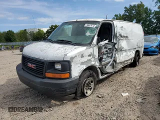 2006 GMC Savana z VIN 1GTHG352X61175949, wystawiony jako Copart lot #70037674 z przebiegiem 386 957 mil mil oraz Szkody całkowita. Historia ofert i sprzedaży dostępna na DreamBid. Obrazek 1.