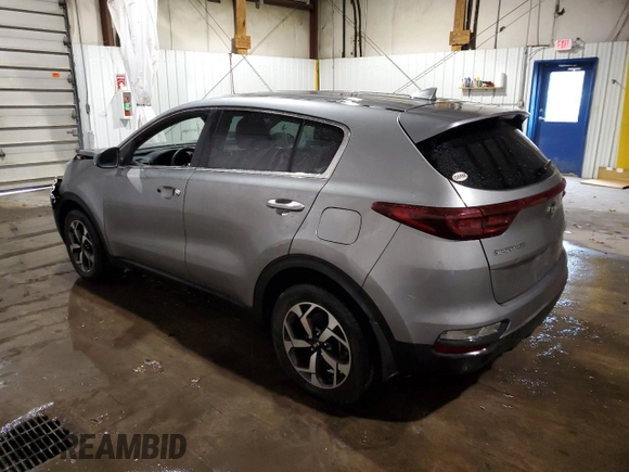 2020 Kia Sportage LX with VIN KNDPM3AC3L7788264, listed as a Copart auction lot 83949654 with 29,500 mi miles and Salvage Title. Bid and sale history available at carsss.com. Image 2.
