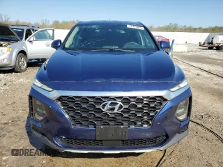 2019 Hyundai Santa Fe SE with VIN 5NMS23AD0KH106926, listed as a Copart auction lot 52453835 with 95,465 mi miles and Salvage Title. Bid and sale history available at carsss.com. Image 5.