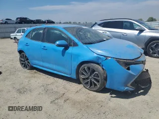 2021 Toyota Corolla Hatchback XSE with VIN JTNA4MBE8M3129354, listed as a Copart auction lot 66214824 with 0 mi miles and Salvage Title. Bid and sale history available at carsss.com. Image 4.