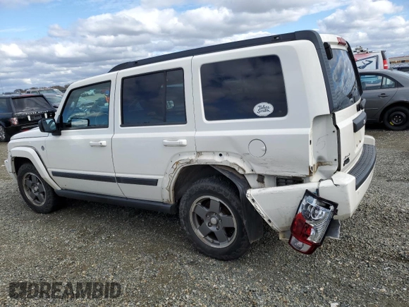 2007 Jeep Commander Sport с VIN 1J8HG48P57C601039, выставлен на аукционе Copart как лот 44237215 с пробегом 158 541 миль миль и Списание • Salvage title. История ставок и продаж доступна на DreamBid. Изображение 2.