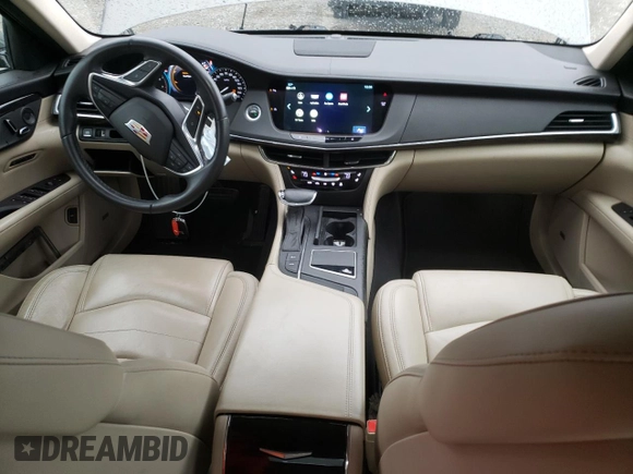 2018 Cadillac CT6 AWD z VIN 1G6KB5RS1JU113165, wystawiony jako Copart lot #81724384 z przebiegiem 58 777 mil mil oraz Szkoda całkowita • Salvage title. Historia ofert i sprzedaży dostępna na DreamBid. Obrazek 8.