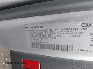 2023 Audi A6 Premium z VIN WAUD3BF27PN068058, wystawiony jako IAAI lot #42179522 z przebiegiem 7 869 mil mil oraz . Historia ofert i sprzedaży dostępna na DreamBid. Obrazek 9.
