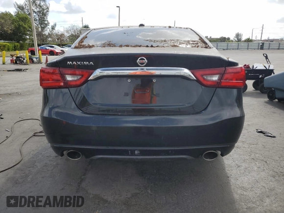 2017 Nissan Maxima SV with VIN 1N4AA6AP2HC391698, listed as a Copart auction lot 51496965 with 61,269 mi miles and Clean Title. Bid and sale history available at carsss.com. Image 6.