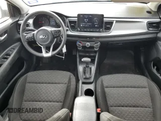 2021 Kia Rio LX with VIN 3KPA24AD1ME369454, listed as a Copart auction lot 50754405 with 81,458 mi miles and Salvage Title. Bid and sale history available at DreamBid. Image 8.