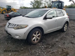 2009 Nissan Murano LE with VIN JN8AZ18W29W126125, listed as a Copart auction lot 74072504 with 167,396 mi miles and Salvage Title. Bid and sale history available at carsss.com. Image 1.
