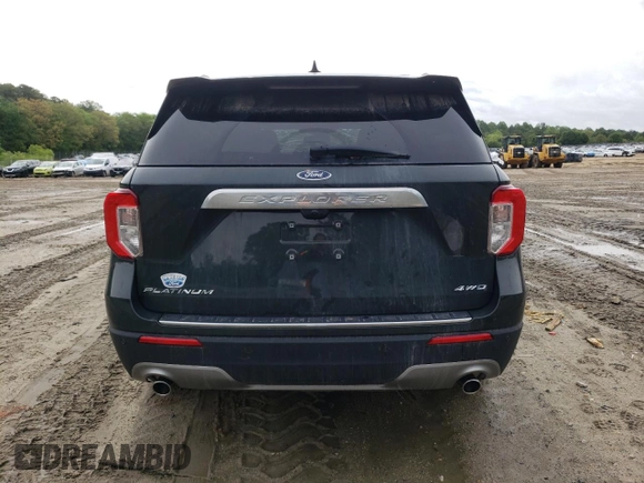 2022 Ford Explorer Platinum z VIN 1FM5K8HW0NNA08189, wystawiony jako Copart lot #54322935 z przebiegiem 41 232 mil mil oraz Szkoda całkowita • Salvage title. Historia ofert i sprzedaży dostępna na DreamBid. Obrazek 6.