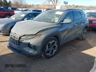 2024 Hyundai Tucson Limited with VIN 5NMJE3DE6RH397904, listed as a IAAI auction lot 41593254 with 38,750 mi miles. Bid and sale history available at carsss.com. Image 2.