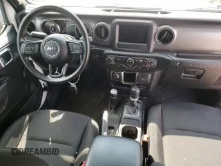 2022 Jeep Wrangler Sport with VIN 1C4HJXAG2NW277421, listed as a Copart auction lot 63097913 with 25,141 mi miles and . Bid and sale history available at DreamBid. Image 8.