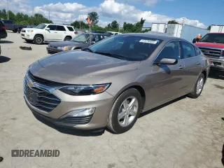 2023 Chevrolet Malibu LS with VIN 1G1ZB5ST6PF119158, listed as a Copart auction lot 57576404 with 23,105 mi miles and Salvage Title. Bid and sale history available at carsss.com. Image 1.