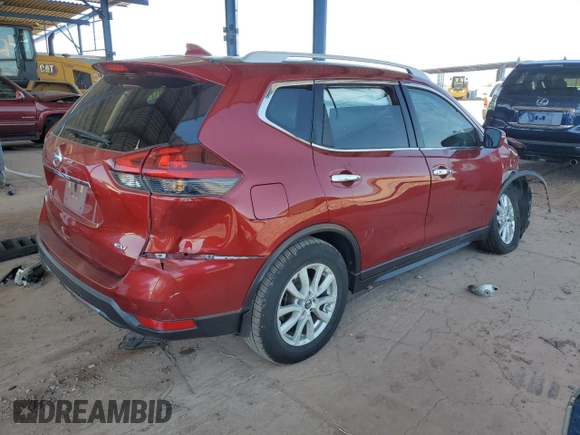 2019 Nissan Rogue SV with VIN 5N1AT2MT9KC766964, listed as a Copart auction lot 52125925 with 153,435 mi miles and Salvage Title. Bid and sale history available at DreamBid. Image 3.