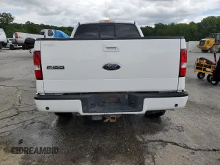 2008 Ford F-150 XL with VIN 1FTPX12V38KC55492, listed as a Copart auction lot 58162545 with 197,589 mi miles and Salvage title. Bid and sale history available at DreamBid. Image 6.