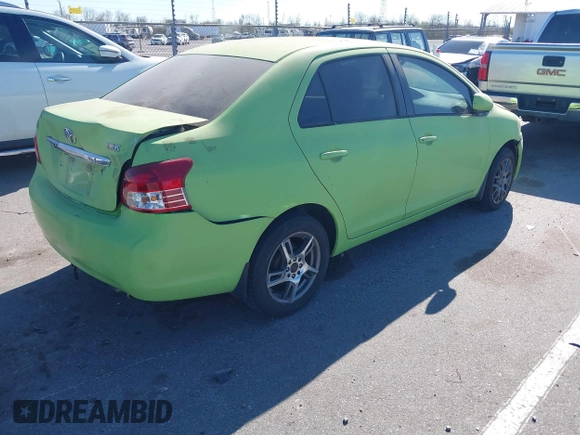 2007 Toyota Yaris with VIN JTDBT923371011123, listed as a IAAI auction lot 41722627 with 183,574 mi miles and . Bid and sale history available at carsss.com. Image 4.