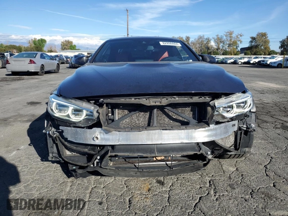 2016 BMW M4 with VIN WBS3U9C52GP968608, listed as a Copart auction lot 82890884 with 95,074 mi miles and Salvage Title. Bid and sale history available at carsss.com. Image 5.