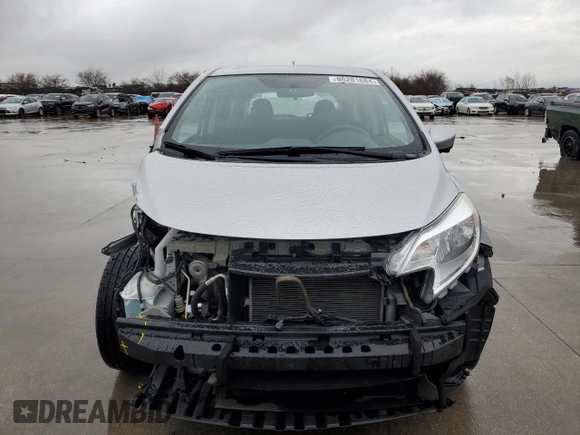 2016 Nissan Note S Plus with VIN 3N1CE2CP2GL388559, listed as a Copart auction lot 86281684 with 35,520 mi miles and Salvage Title. Bid and sale history available at DreamBid. Image 5.