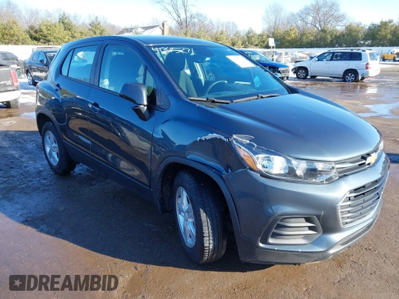 2021 Chevrolet Trax LS with VIN KL7CJKSB2MB303227, listed as a IAAI auction lot 41345271 with 51,801 mi miles. Bid and sale history available at carsss.com. Image 6.