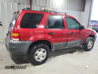 2005 Ford Escape XLS Value with VIN 1FMYU02Z25KD74202, listed as a Copart auction lot 49884095 with 136,025 mi miles and Salvage Title. Bid and sale history available at carsss.com. Image 3.