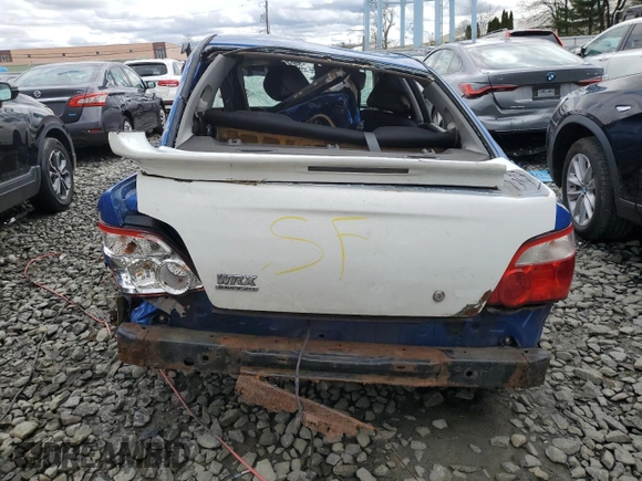 2004 Subaru Impreza WRX z VIN JF1GD29644G504012, wystawiony jako Copart lot #49616434 z przebiegiem Nie podano mil oraz Szkoda całkowita • Salvage title. Historia ofert i sprzedaży dostępna na DreamBid. Obrazek 6.