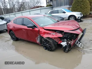 2021 Mazda 3 2.5 Turbo with VIN JM1BPBAY8M1337553, listed as a Copart auction lot 44011805 with Not Provided miles and Salvage Title. Bid and sale history available at DreamBid. Image 4.