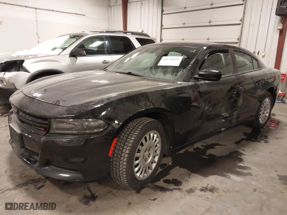 2019 Dodge Charger Police with VIN 2C3CDXKT1KH755338, listed as a IAAI auction lot 41634849 with NaN miles. Bid and sale history available at carsss.com. Image 19.