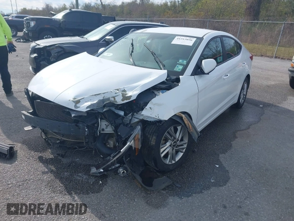 2020 Hyundai Elantra SEL with VIN 5NPD84LF1LH540675, listed as a IAAI auction lot 41315036 with 124,246 mi miles. Bid and sale history available at carsss.com. Image 17.