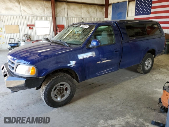 1997 Ford F-150 z VIN 1FTDF18W0VLB11829, wystawiony jako Copart lot #69103414 z przebiegiem 291 277 mil mil oraz Czysty tytuł • Clean title. Historia ofert i sprzedaży dostępna na DreamBid. Obrazek 1.
