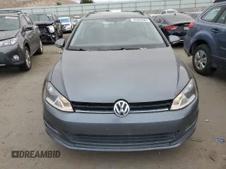 2017 Volkswagen Golf SportWagen S with VIN 3VWC17AU5HM533147, listed as a Copart auction lot 82604084 with 76,159 mi miles and Salvage Title. Bid and sale history available at carsss.com. Image 5.