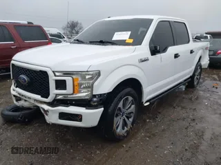 2019 Ford F-150 XL with VIN 1FTEW1C52KKD70455, listed as a IAAI auction lot 41457239 with 97,295 mi miles and . Bid and sale history available at DreamBid. Image 18.