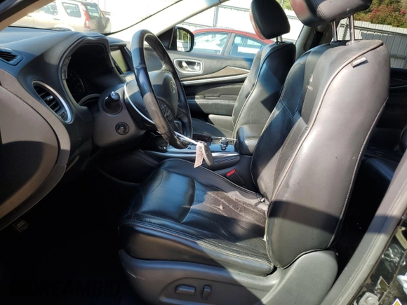 2013 Infiniti JX35 with VIN 5N1AL0MN5DC303289, listed as a Copart auction lot 72367814 with 201,540 mi miles and Salvage Title. Bid and sale history available at carsss.com. Image 7.