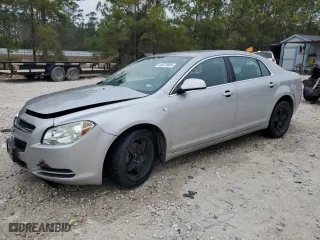 2008 Chevrolet Malibu LT w/1LT with VIN 1G1ZH57B98F176762, listed as a Copart auction lot 45879845 with 100,145 mi miles and Salvage Title. Bid and sale history available at carsss.com. Image 1.