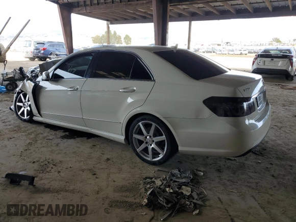 2011 Mercedes-Benz E 350 Luxury with VIN WDDHF5GB5BA312646, listed as a Copart auction lot 45685615 with Not Provided miles and Non Repairable. Bid and sale history available at DreamBid. Image 2.