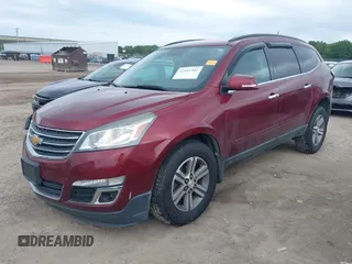 2015 Chevrolet Traverse LT with VIN 1GNKVGKD7FJ122450, listed as a IAAI auction lot 42491203 with 81,164 mi miles and . Bid and sale history available at DreamBid. Image 2.