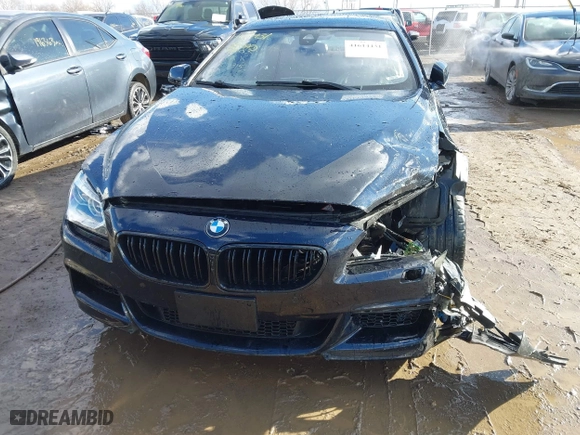 2014 BMW 6 Series 650i xDrive with VIN WBA6B4C53ED371315, listed as a IAAI auction lot 41614431 with 93,189 mi miles. Bid and sale history available at carsss.com. Image 12.