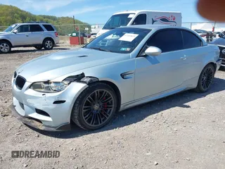 2008 BMW 3 Series M3 with VIN WBSWL93518P330402, listed as a IAAI auction lot 42165825 with 53,531 mi miles and . Bid and sale history available at carsss.com. Image 2.