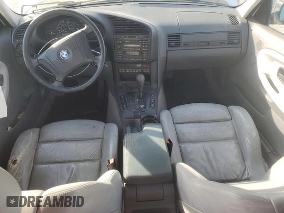 1998 BMW 3 Series 328iA with VIN WBACD4324WAV61646, listed as a Copart auction lot 43607845 with 253,609 mi miles and Salvage Title. Bid and sale history available at carsss.com. Image 8.