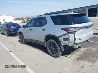 2018 Chevrolet Traverse Premier with VIN 1GNERKKW1JJ137976, listed as a IAAI auction lot 41728142 with 119,515 mi miles. Bid and sale history available at carsss.com. Image 3.