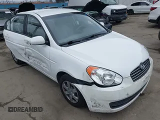 2010 Hyundai Accent GLS with VIN KMHCN4AC1AU491022, listed as a IAAI auction lot 41926186 with 117,398 mi miles. Bid and sale history available at carsss.com. Image 1.