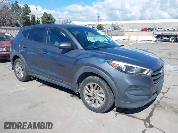 2016 Hyundai Tucson SE z VIN KM8J23A47GU107823, wystawiony jako IAAI lot #41732096 z przebiegiem 158 931 mil mil oraz . Historia ofert i sprzedaży dostępna na DreamBid. Obrazek 1.