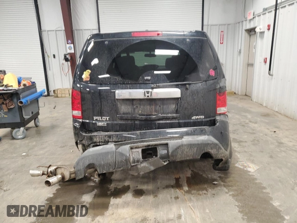 2013 Honda Pilot EX-L with VIN 5FNYF4H77DB061458, listed as a Copart auction lot 52008765 with 106,505 mi miles and Salvage title. Bid and sale history available at DreamBid. Image 6.