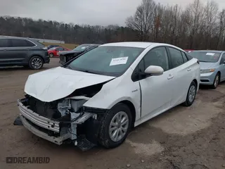 2021 Toyota Prius L Eco with VIN JTDKAMFU1M3149867, listed as a IAAI auction lot 41417036 with 84,421 mi miles. Bid and sale history available at carsss.com. Image 17.
