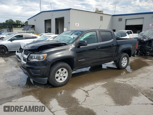 2018 Chevrolet Colorado 2WD Work Truck with VIN 1GCGSBENXJ1127021, listed as a Copart auction lot 54540185 with 70,211 mi miles and Salvage Title. Bid and sale history available at DreamBid. Image 1.