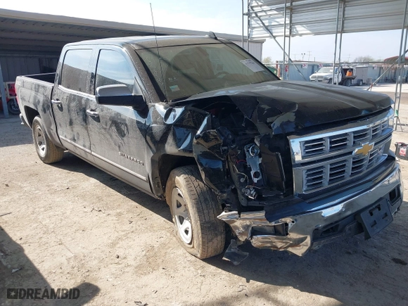 2015 Chevrolet Silverado 1500 LTZ with VIN 3GCUKSEC5FG155335, listed as a IAAI auction lot 41799220 with 169,951 mi miles. Bid and sale history available at carsss.com. Image 1.