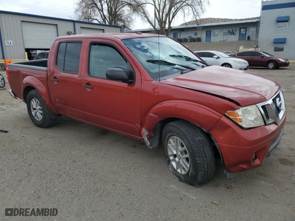 2014 Nissan Frontier SV with VIN 1N6AD0ERXEN734832, listed as a Copart auction lot 45410685 with 115,592 mi miles and Salvage Title. Bid and sale history available at carsss.com. Image 4.