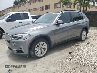 2015 BMW X5 xDrive50i z VIN 5UXKR6C55F0J76316, wystawiony jako Copart lot #59534685 z przebiegiem 80 978 mil mil oraz Szkoda całkowita • Salvage title. Historia ofert i sprzedaży dostępna na DreamBid. Obrazek 1.