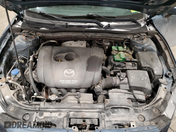 2014 Mazda 3 i Grand Touring with VIN JM1BM1M71E1216354, listed as a Copart auction lot 42301285 with 124,873 mi miles and Salvage Title. Bid and sale history available at DreamBid. Image 11.
