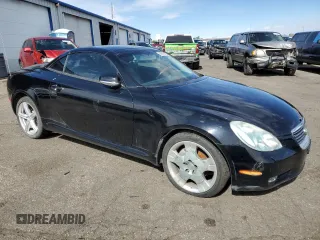 2004 Lexus SC with VIN JTHFN48Y740060990, listed as a Copart auction lot 48016905 with 77,766 mi miles and Non Repairable. Bid and sale history available at carsss.com. Image 1.