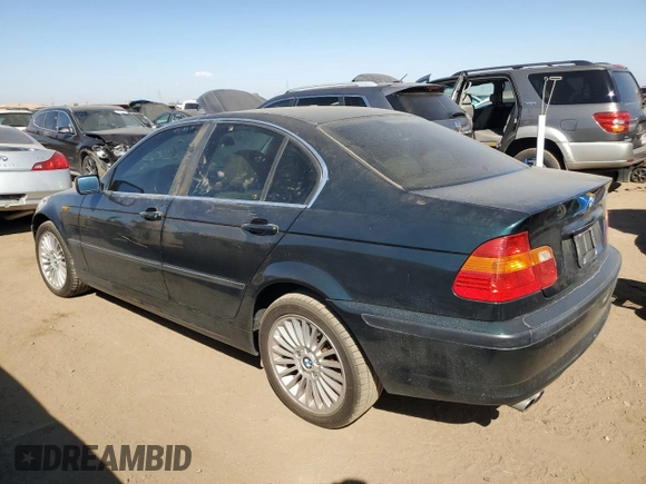 2003 BMW 3 Series 330xi with VIN WBAEW53413PG22862, listed as a Copart auction lot 73688434 with 93,621 mi miles and Salvage Title. Bid and sale history available at carsss.com. Image 2.