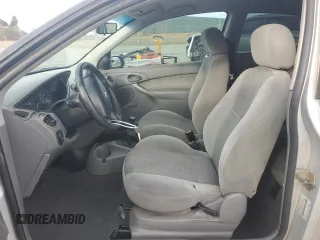 2000 Ford Focus ZX3 with VIN 3FAFP3132YR186996, listed as a Copart auction lot 41796565 with 185,283 mi miles and Salvage Title. Bid and sale history available at carsss.com. Image 7.